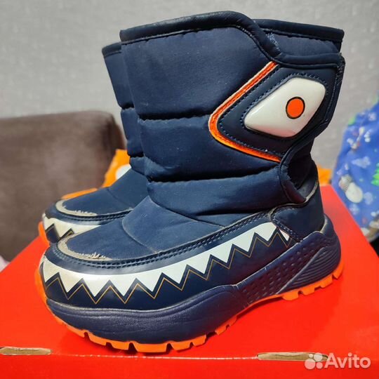 Сапоги зимние детские 27