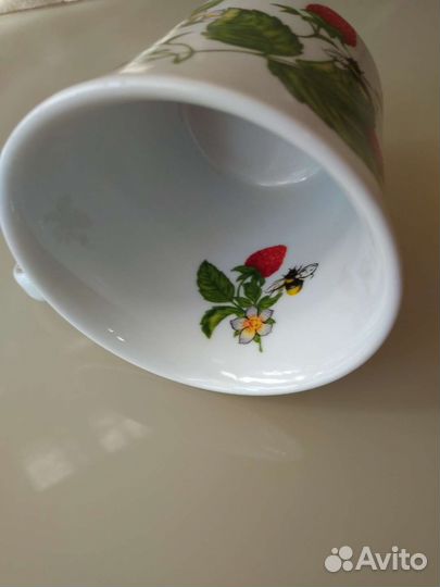 Чайный бокал с блюдцем. Дулево