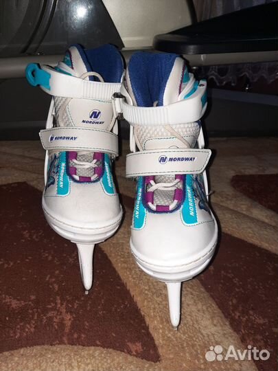 Коньки раздвижные, 26-30