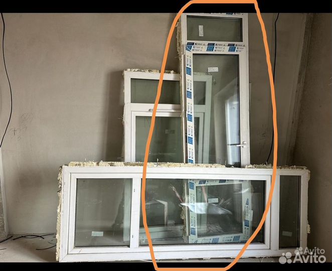 Дверь балконная 2360х700 профиль 70