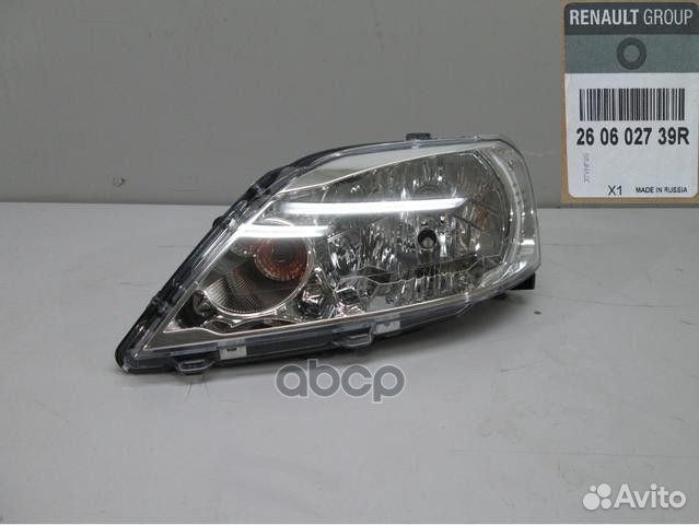 Фара левая Renault/Оригинал/ 260602739R renault