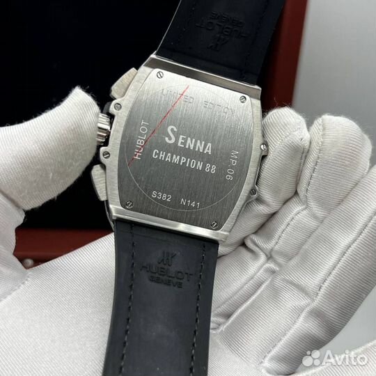 Кварцевые мужские часы Hublot Senna Champion