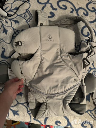 Эргорюкзак Stokke front/back carrier +2 слюнявчика