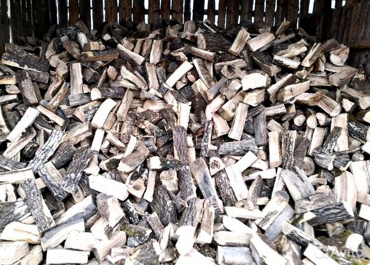 Дрова чурками