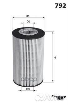 Фильтр масляный вставка ELH4445 Mecafilter