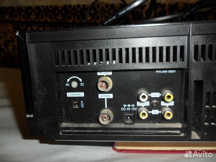 Видеомагнитофон LG cassette player model W162W