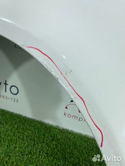 Крыло переднее левое Audi A3 8P