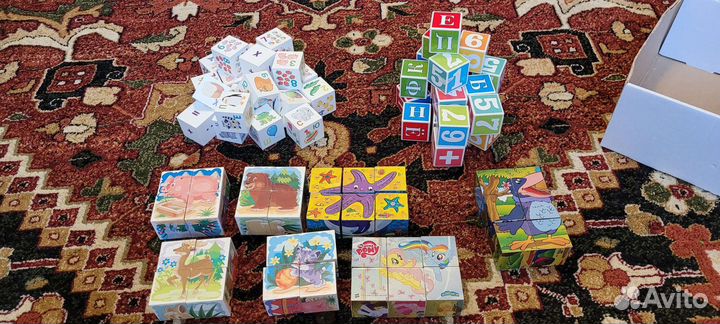 Игровые кубики для детей (малышей)