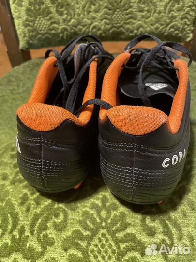 Бутсы футбольные шиповки adidas copa 42