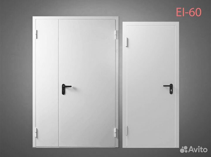 Дверь противопожарная, по вашим размерам