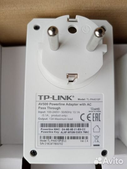 Поверлайн TP-Link TL-PA4010pkit