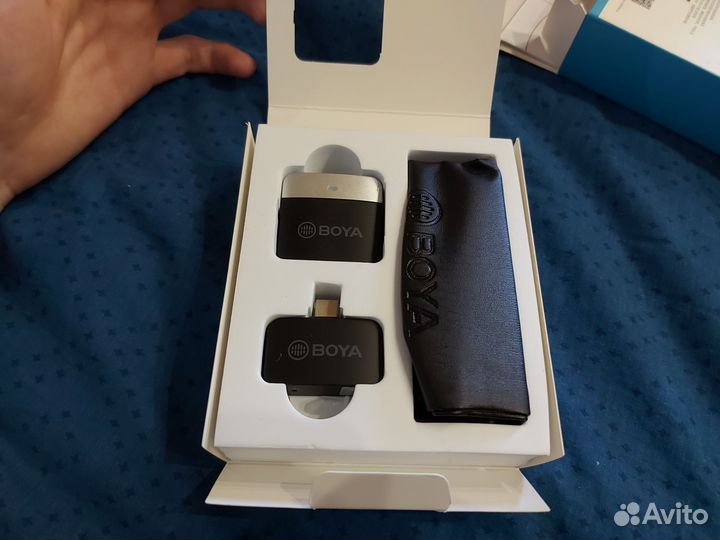 Петличный микрофон boya