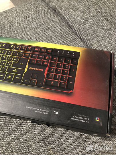 Игровая клавиатура red square tesla
