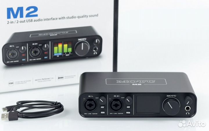 Звуковая карта motu m2