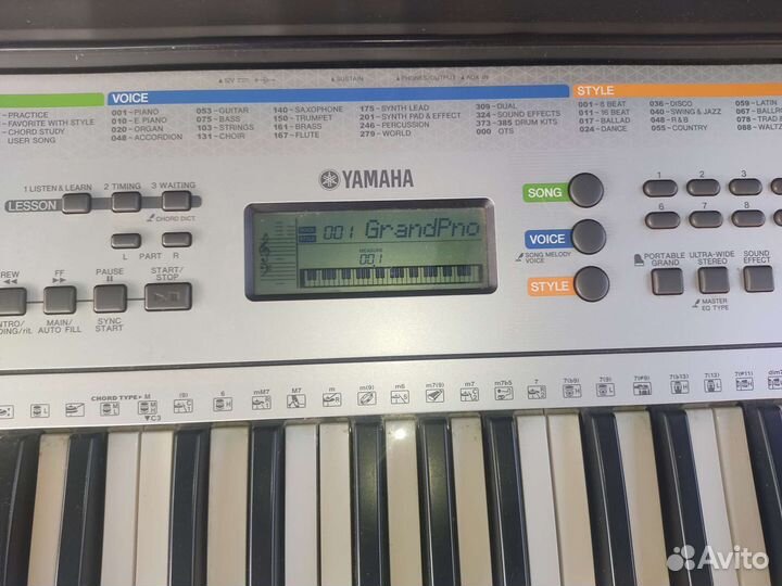 Синтезатор yamaha