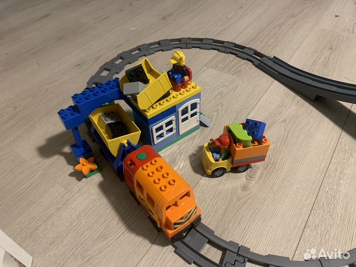 Lego duplo поезд и железная дорога