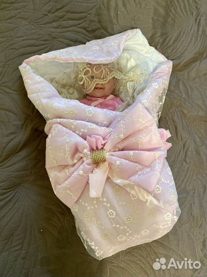 Конверт на выписку для девочки