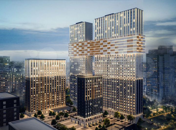 1-к. квартира, 35,9 м², 38/39 эт.