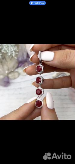Серебряные серьги
