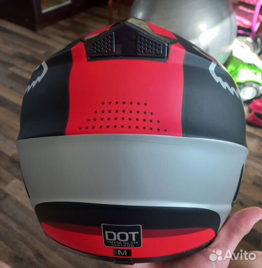 Кроссовый шлем fox