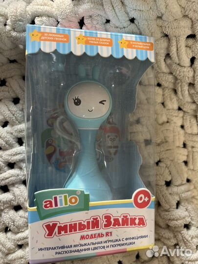 Зайчик alilo новый