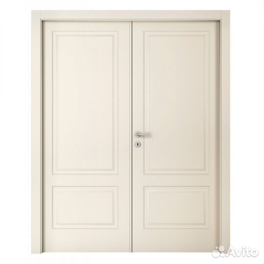 Двери межкомнатные двухстворчатые