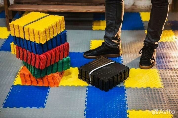 Модульное напольное покрытие