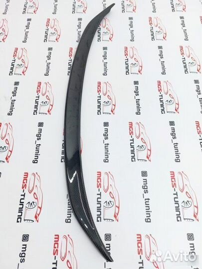 Спойлер на BMW 3 g20 M-Perfomance Style #2 карбон