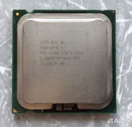 Процессор Intel Pentium D 945