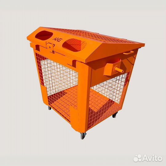 Контейнер для раздельного сбора мусора сетчатый