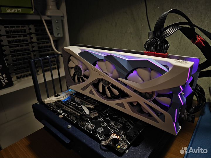 Видеокарта Yeston RX 6800XT Sakura Hitomi 16GB