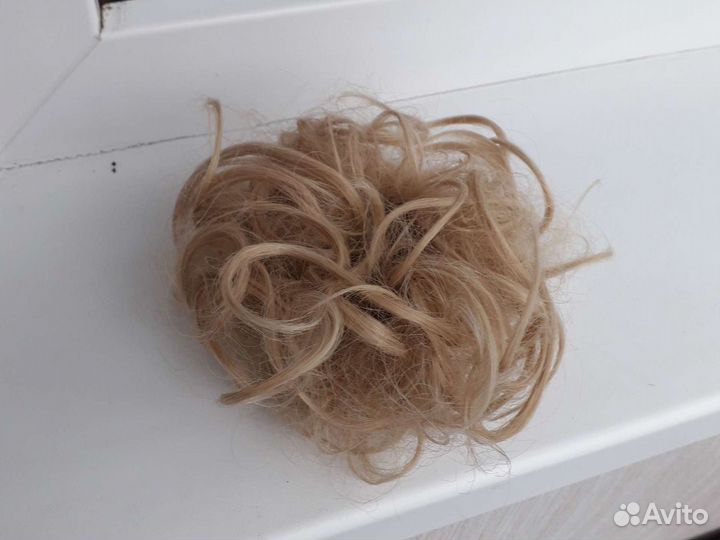 Резинка шиньон для пучка,новая