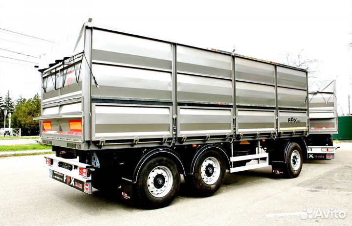 Прицеп зерновоз FOX Trailer Зерновоз-бортовой 3 оси, 2024