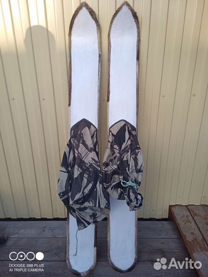 Камусные лыжи