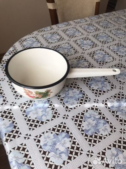 Ковшик эмалированный СССР