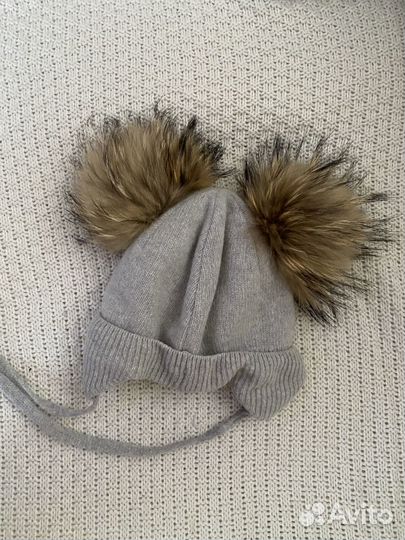 Шапка для девочки 2-3 года