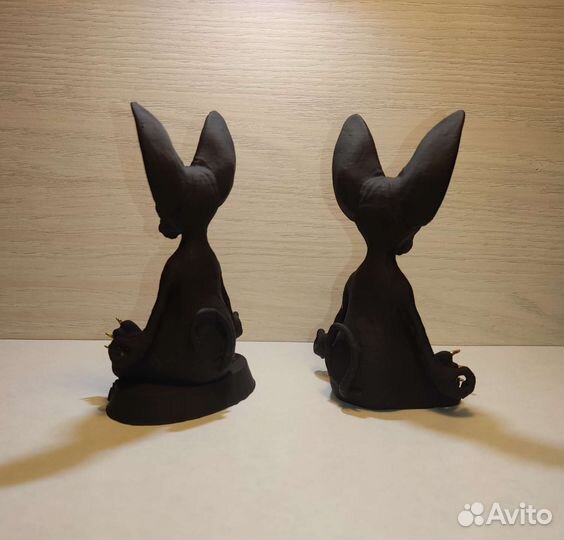 Фигурка кошка сфинкс будда статуэтка