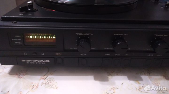 Проигрыватель винила электроника д1 012 стерео