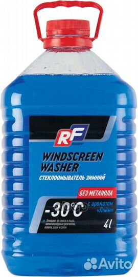 Стеклоомыватель зимний 4л (30С) 15230N ruseff