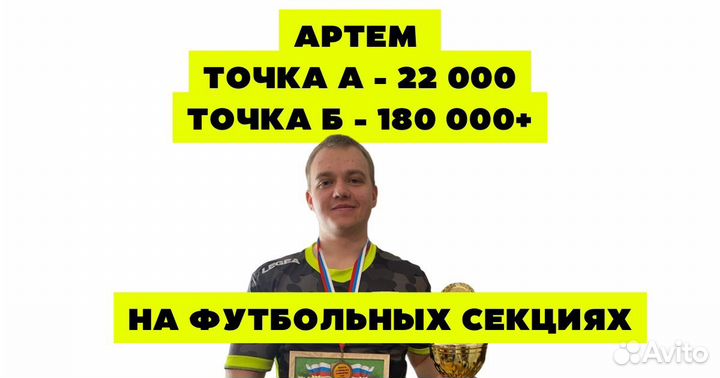 Футбольная школа готовый бизнес