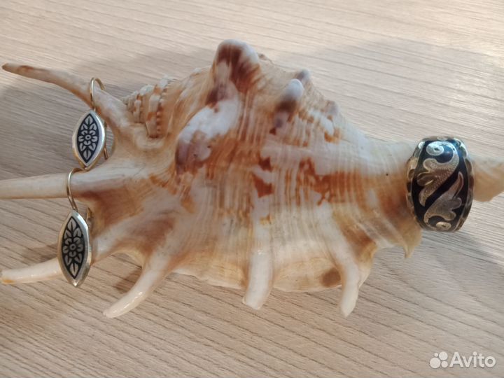 Северная чернь,серьги,кольца СССР