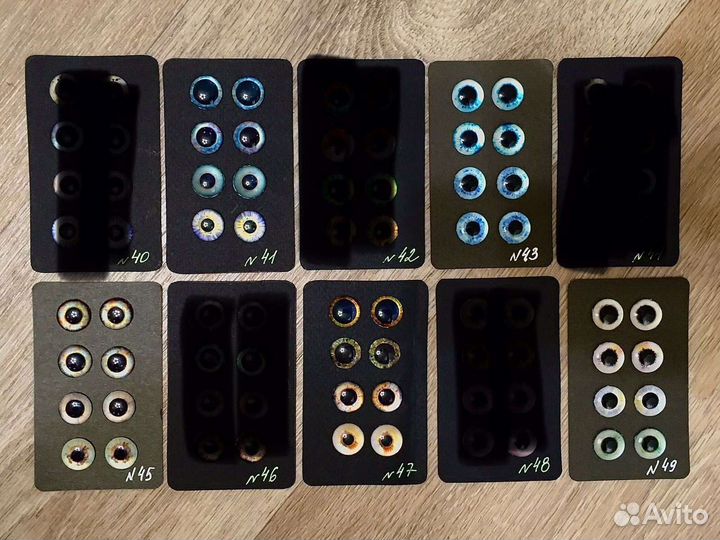 Чипы для Блайз 14мм наборы по 4 пары