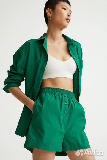 Шорты женские новые hm h&m
