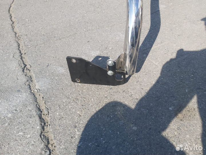 Защита заднего бампера Kia Soul