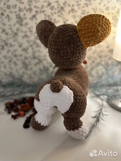 Мягкая игрушка, собака, Корги