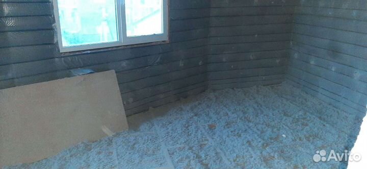 Утепление эковатой