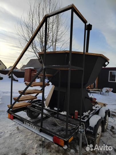 Мобильный банный чан аренда