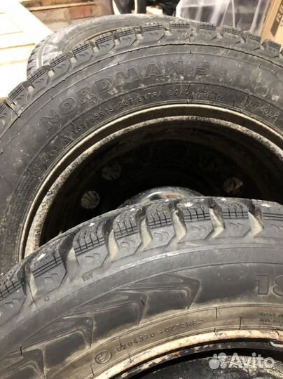 Колеса зимние Nokian Nordman r15