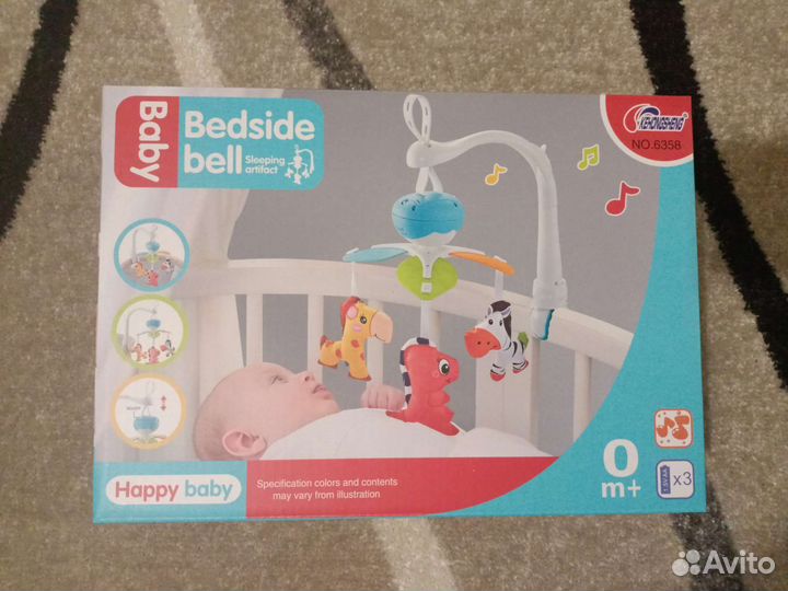 Мобиль музыкальный новый