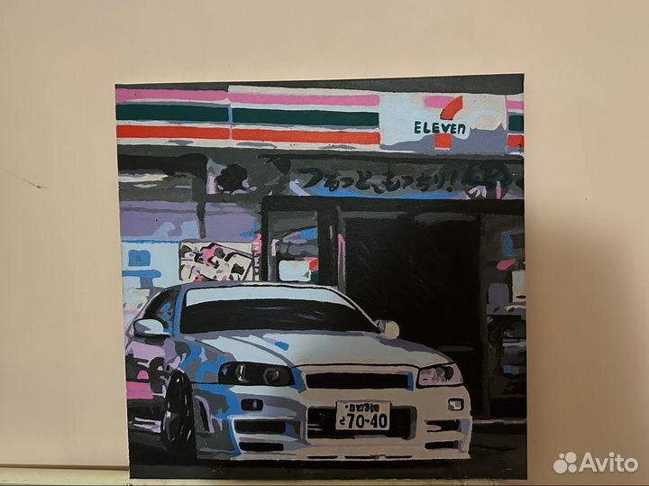 Картина Nissan Skyline